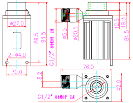 ZL38-16機床水冷水泵平面圖.png