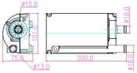 ZL50-09BG汽車(chē)散熱水泵平面圖.png